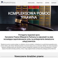 Kompleksowa pomoc prawna oferowana przez doświadczony zespół adwokatów i radców prawnych. Obsługa prawna osób fizycznych, przedsiębiorców i innych podmiotów.