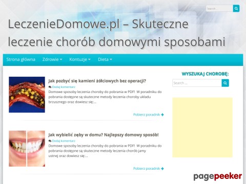 Chcesz sam skutecznie poradzić sobie ze swoim zdrowiem? Nie chcesz dłużej czekać w kolejkach do lekarzy, które trwają miesiącami i nie przynoszą żadnych efektów? Ta strona jest skierowana własnie dla Ciebie! Masz dość czekania w kolejkach po to, aby dostać szybką diagnozę i wydać mnóstwo pieniędzy na niezdrowe leki? Twój problem z NFZ zostanie rozwiązany już dziś! W poradniku zawarte są informację jak skutecznie i szybko wyleczyć opisaną chorobę. Tysiące zadowolonych osób!