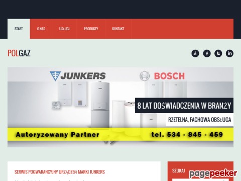 Serwis pogwarancyjny urządzeń marki Junkers Bosch na terenie Piły i okolic.
Nasza firma zajmuje się serwisem, instalacją i obsługą pieców i kotłów gazowych marki JUNKERS BOSCH na terenie Piły i okolic.
- Serwis pogwarancyjny urządzeń marki Junkers
Sprzedaż montaż, naprawa urządzeń grzewczych marki Junkers
- Sprzedaż detektorów tlenku węgla (czadu), automatyki sterującej
- Sprawdzanie szczelności instalacji grzewczych
- Montaż kuchenek gazowych
- Instalacje wodno - kanalizacyjne
- Doradztwo techniczne
- Rzetelna, fachowa obsługa
- Konkurencyjne ceny
- Dyspozycyjność 7 dni w tygodniu