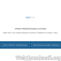 SiDLY Care to pierwsza w Europie medyczna opaska, łącząca w sobie cechy wielu urządzeń, certyfikowana przez TUV Rheinland (klasa 2a). Jej rozbudowana funkcjonalność umożliwia kompleksową opiekę nad bliskimi niezależnie od czasu i miejsca, a także szybszą pomoc w sytuacjach alarmowych. SiDLY Care skierowana jest nie tylko dla pacjentów indywidualnych, ale także dla placówek medycznych takich jak szpitale (oddziały kardiologiczne, transplantologiczne) czy domy pomocy społecznej (opieka paliatywna). Dzięki wbudowanej karcie nanoSIM nasz produkt jest w pełni autonomiczny i prosty w działaniu. Został wdrożony nie tylko w największych szpitalach w Polsce, ale także w Europie oraz zdobył wiele wyróżnień m.in. Tytuł Najbardziej Innowacyjnego Produktu Telemedycznego WIHE 2015, Laur Ekspertów  Grand Prix Medical 2016 ./_thumb/sidly-care.eu.png