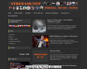  Strefa89.net jest miejscem gdzie wspominamy wielkie muzyczne przeboje, filmy, seriale jak i wydarzenia lat 80 i lat 90, w tym Italo Disco, pop, rock, new romantic, euro dance, euro-rap i inne gatunki muzyczne. U nas zawsze znajdziesz bieżące informacje związane z latami 80 i 90. Wspominamy też wielkie koncerty, festiwale, muzyki lat 80 i lat 90 jak i znajdziesz aktualne ( przyszłe ) informacje dotyczące koncertów, płyt czy innych wydarzeń związanych z latami 80 i latami 90
Dołącz do nas już dziś! Pozwól sobie na powrót do lat 80 i 90! 
 ./_thumb/strefa89.net.png