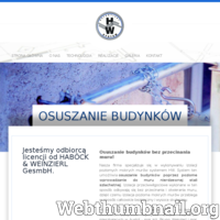 Osuszanie budynków oraz izolacja pozioma mokrych murów nie mają przed nami tajemnic. Wykonujemy izolacje przeciwwilgociowe. Zadzwoń: 604 591 865!