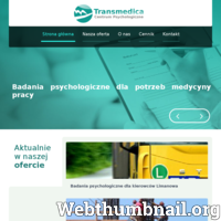 Serdecznie zapraszamy na stronę internetową centrum psychologicznego Transmedica znajdującego się w Limanowej. Oferujemy najwyższej jakości usługi z zakresu psychologii. W naszej ofercie znajdą Państwo: badania psychologiczne dla kierowców, badania psychologiczne dla medycyny pracy, psychoterapia oraz diagnozę psychologiczna. Chcesz dowiedzieć się więcej? Zajrzyj na naszą stronę!