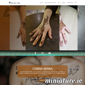 Henna Mehndi w Warszawie - malowanie, tatuaże, sztuka Mehendi od pasjonatki i artystki - wprost na Twoje ciało. Zapraszam do umówienia sesji malowania henną ./_thumb1/henna.com.pl.png