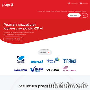 System CRM - idealny do zarządzania czasem  pracy, zadaniami, a także do kontaktu z klientem. Zobacz już teraz! Polski CRM, który ułatwi Ci pracę. Zaoszczędź swój czas - skorzystaj z systemu.  ./_thumb1/itcube.pl.png