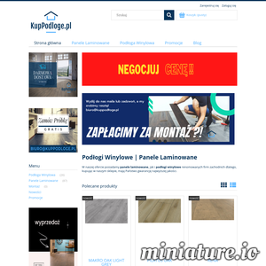 KupPodloge.pl Oferujemy panele laminowane i podłogi winylowe renomowanych firm. Darmowa Dostawa. Sprawdź jakie produkty oferujemy w naszym sklepie online