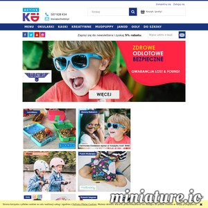 W sklepie Active Kid chcemy zaoferować Waszym dzieciom najlepsze jakościowo produkty. Stawiamy na selekcję towarów oraz fachową obsługę klienta. U nas możecie wybierać spośród kasków rowerowych takich firm, jak Kali, TSG czy Scootandride. Posiadamy najlepsze okulary przeciwsłoneczne dla dzieci marki Babiators. Do nawadniania najlepsze są bodony Camelbak, a na wycieczkę lunch box Yumbox. Świetnej rozrywki dostarczy Kendama – absolutna nowość na rynku. Do gry i zabawy nadadzą się puzzle Mudpuppy, układanki Janod i flamastry Ooly.