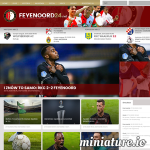 Serwis Feyenoordu Rotterdam. Aktualności, relacje live, liga typerów, galeria. Aktualna tabela Eredivisie, strzelcy, terminarz, multimedia.