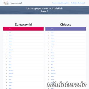 Szukasz rzadkiego i wyjątkowego imienia dla dziecka? Wybierz najładniejsze imię dla swojego dziecka! Rzadkie imię dla chłopca, rzadkie imię dla dziewczynki. Najładniejsze imię dla dziecka. Zosia, Zosia, Maja, Julia... a może Antek, Jakub, Jaś lub Marcel?
