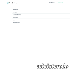 Belliata to nowoczesna platforma i aplikacja do rezerwacji online usług fryzjerskich i kosmetycznych, umożliwiająca znalezienie i zarezerwowanie wizyty u najlepszych fryzjerów, manikiurzystów, kosmetyczek i masażystów w Twojej okolicy. Belliata oferuje przyjazny dla użytkownika interfejs, pozwalający na przeglądanie usług, porównywanie cen i szybkie rezerwowanie terminów. Wygodnie i bezstresowo. ./_thumb2/belliata.pl.png