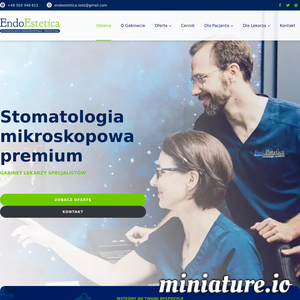 Nasz gabinet stomatologiczny oferuje Państwu kompleksowe leczenie stomatologiczne na poziomie premium, w oparciu o najnowsze metody leczenia i przy wykorzystaniu nowoczesnego sprzętu.

Jednak równie ważne, jak profesjonalne i nowoczesne leczenie, jest dla nas podejście do naszych Pacjentów. Każdy z nich traktowany jest indywidualnie – z empatią, serdecznością i zaangażowaniem.
Nie leczymy naszych Pacjentów „szablonowo”, zdając sobie sprawę z tego, że każdy problem (na pozór taki sam), z jakim zgłaszają się do nas Pacjenci, może być inny i może wymagać innego podejścia oraz różnych metod leczenia.