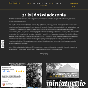 Zakład Pogrzebowy Jakubisiak to firma z wieloletnią tradycją, oferująca kompleksowe usługi pogrzebowe na terenie Warszawy, w szczególności w dzielnicach Wola, Ochota i Mokotów. W chwilach, gdy rodzina mierzy się ze stratą bliskiej osoby, zapewniamy nie tylko pełną obsługę organizacyjną, ale również wsparcie emocjonalne, aby bliscy mogli skupić się na pożegnaniu i wspomnieniach, a nie na formalnościach.

Naszą misją jest godne i spokojne pożegnanie zmarłego, z poszanowaniem jego pamięci oraz oczekiwań rodziny. Organizujemy pogrzeby religijne i świeckie, dostosowując każdy etap ceremonii do indywidualnych potrzeb. Oferujemy m.in. transport zmarłych, przygotowanie ciała do pochówku, pomoc w załatwieniu formalności urzędowych, dobór odpowiedniej oprawy florystycznej i muzycznej, a także koordynację współpracy z cmentarzami na terenie całej Warszawy.