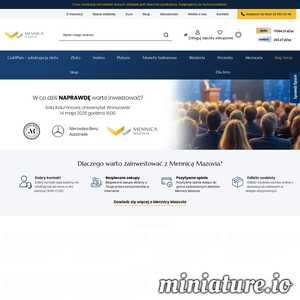 Mennica Mazovia w Katowicach to profesjonalny punkt sprzedaży kruszców, który oferuje inwestorom ze Śląska bezpieczny dostęp do fizycznego złota oraz srebra. Placówka skupia się na dostarczaniu produktów o najwyższej jakości, pochodzących z mennic posiadających akredytację LBMA. Klienci mogą wybierać spośród szerokiej gamy złotych monet bulionowych, srebrnych walorów oraz sztabek o różnych wagach, co pozwala na elastyczne dopasowanie zakupu do posiadanego kapitału.