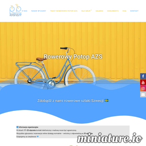 Pasjonatom dwóch kółek z pewnością trudno sobie wyobrazić lepsze miejsce na wyprawy rowerowe, aniżeli Szwecję. W tym kraju nie brakuje malowniczych krajobrazów, a najważniejsze, że jest tutaj wyjątkowo dobrze rozwinięta infrastruktura rowerowa. To dla rowerzystów prawdziwy raj. Dlatego też bardzo dużą popularnością cieszą się rajdy rowerowe organizowane przez Rowerowy Potop AZS. To projekt, który łączy w sobie sport, przygodę, aktywny wypoczynek i niespotykaną możliwość eksplorowania nowych miejsc. ./_thumb2/rowerowypotop.pl.png