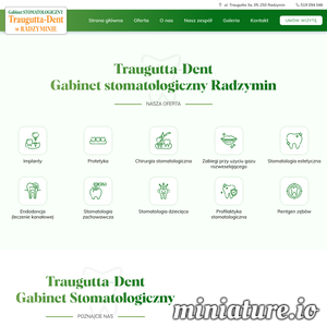 Nasz gabinet stomatologiczny istnieje już od 1999 roku. W tym czasie zaufało nam wielu pacjentów. Chętnie przyjmujemy dorosłych jak i dzieci. W przypadku tych najmniej odważnych osób możemy zastosować gaz rozweselający. Nasi lekarze stale poszerzają swoje umiejętności na licznych kursach w kraju i za granicą.

Naszą misją jest holistyczne podejście do pacjenta i zapewnienie mu kompleksowego leczenia stomatologicznego w miłej i przyjaznej atmosferze. Zdajemy sobie sprawę, że dla wielu pacjentów wizyta u stomatologa wiąże się z dużym stresem. Dokładamy wszelkich starań, aby wyeliminować lub maksymalnie obniżyć uczucie lęku i niepokoju. Na najmłodszych pacjentów czekają w naszym gabinecie stomatologicznym drobne upominki.